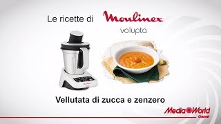 Vellutata di zucca e zenzero  Ricetta Moulinex Volupta [upl. by Leinahtan]