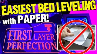 3D Printer Bed Leveling  You Are Doing It All WRONG Try This Instead [upl. by Lyda]