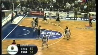 Euroleague 20042005 Efes Pilsen vs Panathinaikos 2nd Quarterfinal [upl. by Pelmas443]