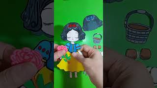 Paper doll dress paper💖paperdoll paperdiy blindbag asmr blindbagpaper [upl. by Htilil]