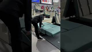 part 155Bed Car Seat Hidden Headrest 3fold Bed Seat RV Seat Bed Car Seat RV Seat Bed Car [upl. by Woodward467]