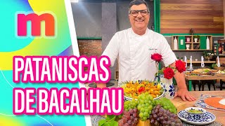 Deliciosas PATANISCAS DE BACALHAU Mulheres 020124 [upl. by Etteniuq925]