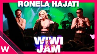 Ronela Hajati LIVE at the Wiwi Jam  Albania Eurovision 2022 [upl. by Warfore689]