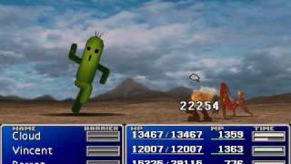 New FF7 enemy Jumbo Cactuar [upl. by Notlih311]