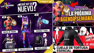 🔥LA PRÓXIMA AGENDA SEMANAL DE FREE FIRE DE JUNIO 2024 CUELLO DE TORTUGA ESCENCIAL EVENTOS GRATIS [upl. by Demb]