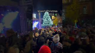 Ipswich Christmas lights switch on 2024 [upl. by Lem]