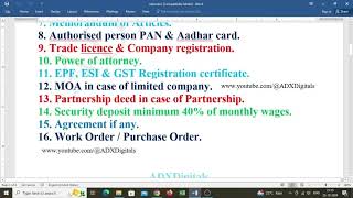 How To apply Online Labour Licence  Full video channel playlists check korun ll labourlicense [upl. by Ilrahs]