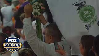 Atletico Nacional packed their stadium to honor Chapecoense [upl. by Lance510]