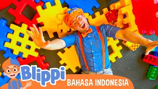 Blippi Mengunjungi Museum Anak  Blippi Bahasa Indonesia  Video AnakAnak  Petualangan Blippi [upl. by Magavern182]