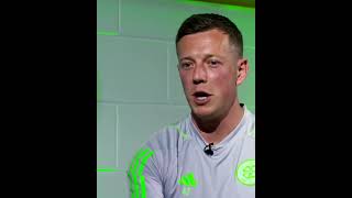 Callum McGregor reflects on winning another league title celticfc football euros [upl. by Phillips]