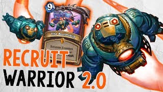 RECRUIT WARRIOR 20 Feat The Boomship  The Boomsday Project  Hearthstone [upl. by Ahsiakal151]