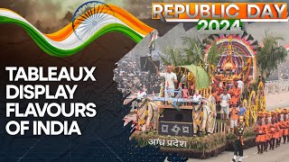 Republic Day Parade State tableaux add cultural flavours to the parade  WION News [upl. by Mureil]