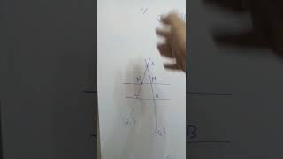 تمرين منزلي HOMEWORK DEVOIR A DOMICILE MATHS 3AC THEOREME DE THALÈS [upl. by Mercuri463]