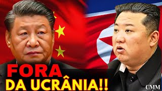 China dá RECADO DURO à Coreia do Norte quotAFASTEMSE AGORAquot [upl. by Enitsej370]