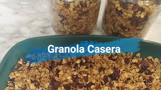 Como Hacer Granola Casera en Estufa sin Horno [upl. by Thrasher]