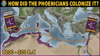 How did the Phoenicians Colonize the Mediterranean Sea [upl. by Llerrad838]