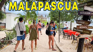 MALAPASCUA ISLAND ON FOOT Discovering Every Corner of the Island  South Beach and North Beach [upl. by Iveson]