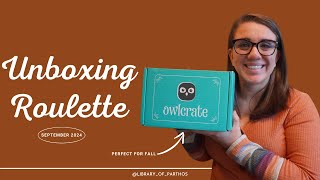 LETS PLAY A GAME  quotILL REMEMBER YOU  OWLCRATE SEPTEMBER 2024  BOOK SUBSCRIPTION UNBOXING [upl. by Onirefez]