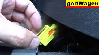 Skoda Octavia 2 airbag light reset [upl. by Sihon]