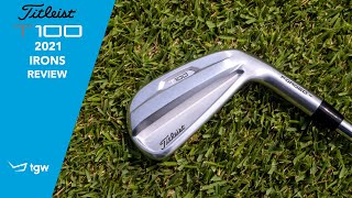 Titleist 2021 T100 Irons Review by TGW [upl. by Aimik2]