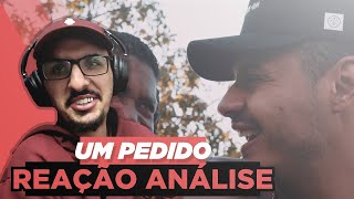 Hungria Hip Hop  Um Pedido Reação Análise [upl. by Dranyer]