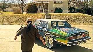 87 CHEVY CAPRICE CANDY CUSTOM PAINT on 26s WEST VA [upl. by Darraj]