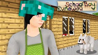 СКУЛБОЙ ПРЕВРАТИЛСЯ В МАЙНКРАФТ 😂 СКУЛБОЙ MINECRAFT МОД  SchoolBoy Runaway [upl. by Tupler]