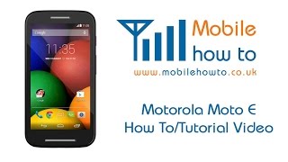 How To Manage Text Message Settings  Motorola Moto E [upl. by Crespo34]