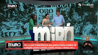 Mirá Montevideo  Entrevista a Daniel Mella escritor y creador de la revista Oro [upl. by Julissa839]