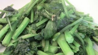 Chinese Traditional Yu Choy Stir Fry [upl. by Louisa821]