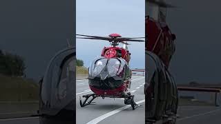 DRF Rettungshubschrauber Christoph München im Einsatz [upl. by Pump]