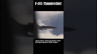 F105 Thunderchief in the Vietnam War shortsvideo shorts militaryaviation [upl. by Haidabo]