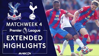 Crystal Palace v Tottenham  PREMIER LEAGUE HIGHLIGHTS  9112021  NBC Sports [upl. by Oznola]