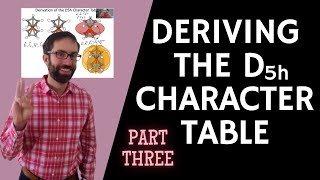 Deriving the D5h Character Table Part 3 out of 3 [upl. by Quirita]