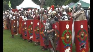 LEGIO II AUGUSTA  2nd Augusta Legion Chester  DEVA  2012 [upl. by Alimak]