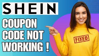 Shein Coupon Code Not Working FIXED [upl. by Ohs]