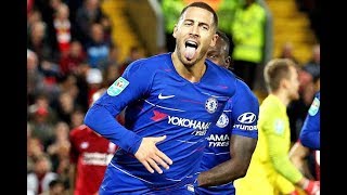 Liverpool 12 CHELSEA  EDEN HAZARD STUNNING GOAL FULL TIME LIVE REVIEW WITH SOPHIE [upl. by Anuahs]