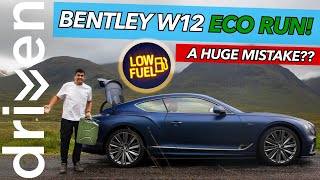 Bentley W12 Economy Run  Has Bentley Made a Huge Mistake [upl. by Divine787]