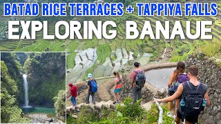 Banaue Philippines  Trekking the Incredible BATAD RICE TERRACES TAPPIYA FALLS  BANGAAN VILLAGE [upl. by Phylis]