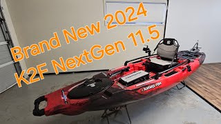 2024 Kayaks2fish NextGen 115 Full Walk Around [upl. by Ellessig]