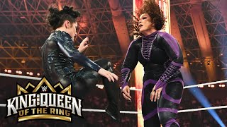 Lyra Valkyria brings the heat to Nia Jax King and Queen of the Ring 2024 highlights [upl. by Enelegna]