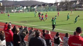 FC Hilchenbach vs SG Siegen Giersberg 1 Halbzeit Kreisliga A U17 Endstand 31 [upl. by Derrik]