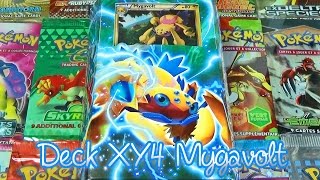 Ouverture du Deck Pokémon XY4 Vigueur Spectrale Mygavolt  Vortex Fulgurant [upl. by Odlabso]