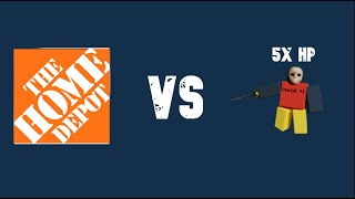 Combat Initiation Home Depot vs 5x HP Jason [upl. by Dehsar]