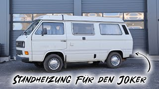 Gas raus Diesel rein Neue Standheizung für den VW T3 Joker Campervan 🔥 [upl. by Fidelas2]