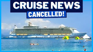 CRUISE NEWS Cruise Ship Outbreak Royal Caribbean Cancels Tours NCL Urges amp MSC Departure Changes [upl. by Nnyre405]