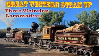 Great Western Steam Up  Eureka Glenbrook and the Tahoe [upl. by Port795]