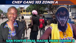 Gwoup bandi 103 zonbi ak bakop san fwontye anonse rekritman lot bandi ki pral touche Anpil Kob [upl. by Rolyt]