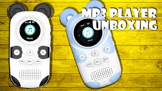 Unboxing RUIZU mp3 Player mit Bluetooth Lautsprecher und UKWRadio [upl. by Aeriela16]