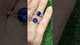 Royal blue virus vivid blue sapphire rings [upl. by Auop100]